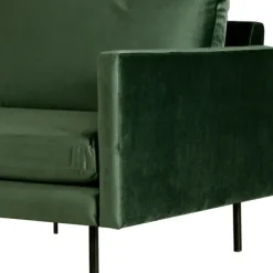 Fauteuil - Violet - velours Brunei groen 45