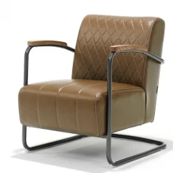 Fauteuil - Wilson II - stof Jaguar camel