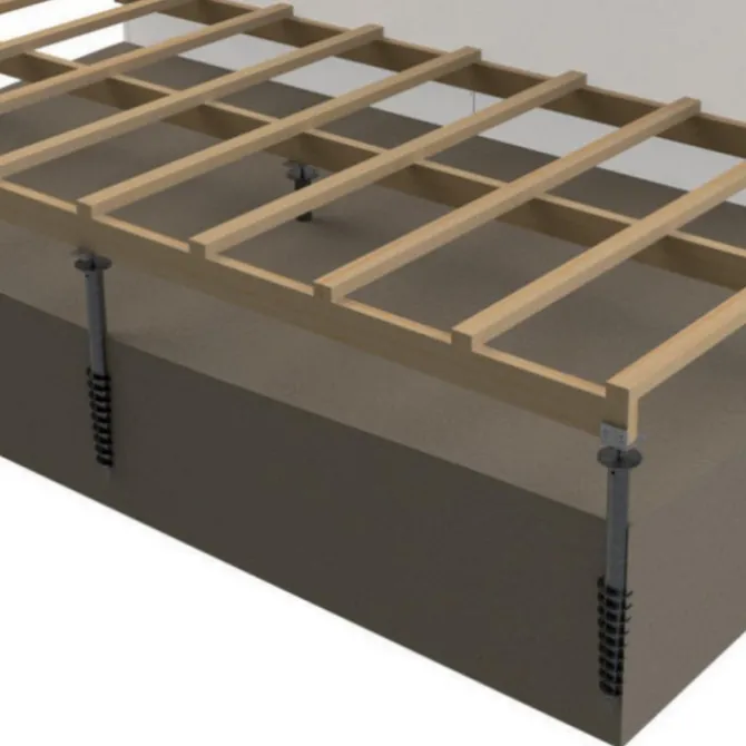 Funderingsschroef - Vuurverzinkt - Diverse lengtes