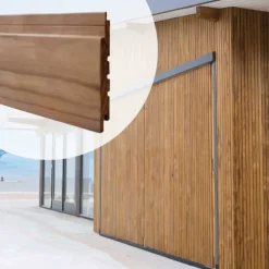 Gevelbekleding Thermo Radiata Pine stripes XL 1,8 x 14 cm