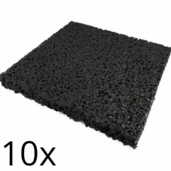 Granulaat onderleggers - 10 x 10 cm (10 stuks) voor 1 m2 vlonder