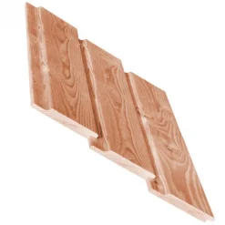 Halfhoutsrabat Douglas 1,8 x 14,5 cm fijnbezaagd