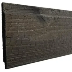 Halfhoutsrabat Douglas 1,9 x 14,5 cm Shou Sugi Ban