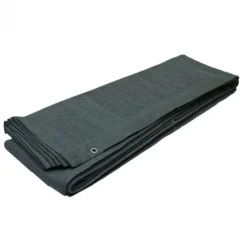 Harmonica schaduwdoek antraciet - 290 x 500 cm