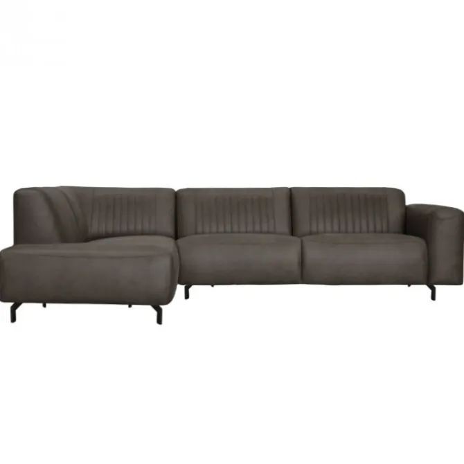 Hoekbank - Bolero - links - stof Kentucky antraciet 01