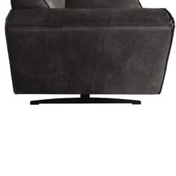 Hoekbank - Lambada - links - leer Colorado antraciet 01