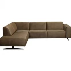 Hoekbank - Lambada - links - velours Juke taupe 12