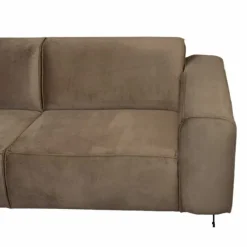 Hoekbank - Lambada - links - velours Juke taupe 12