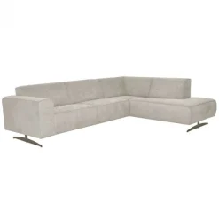 Hoekbank - Lambada - rechts - stof Mine grijs 180