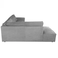 Hoekbank - Marken - links - Bjorn grof geweven grijs 13