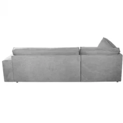 Hoekbank - Marken - links - Bjorn grof geweven grijs 13