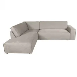 Hoekbank - Marken - links - Bjorn grof geweven beige 24