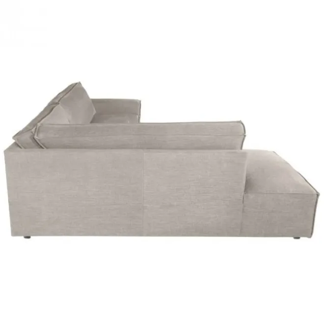 Hoekbank - Marken - links - Bjorn grof geweven beige 24