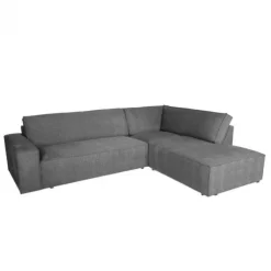Hoekbank - Marken - rechts - Run again grijs 85