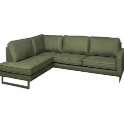 Hoekbank - Stuart - links - Lederlook Missouri 10