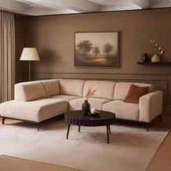 Hoekbank Avola open eind links - Aphrodite 3 - 1,88 x 2,56 mtr breed