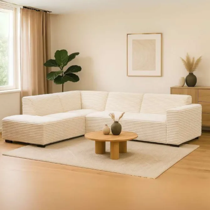 Hoekbank Graz open eind links - Ambience 2 - 2,10 x 2,70 mtr breed