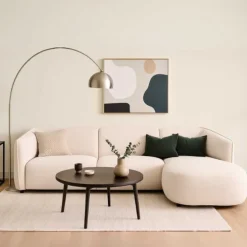 Hoekbank Lesoir chaise longue rechts - Quelle 3 - 1,50 x 2,79 mtr breed