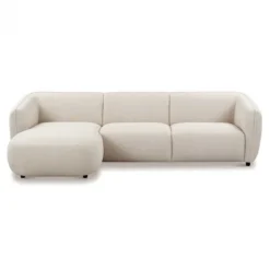 Hoekbank Lesoir chaise longue links - Quelle 3 - 1,50 x 2,79 mtr breed