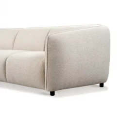 Hoekbank Lesoir chaise longue links - Quelle 3 - 1,50 x 2,79 mtr breed