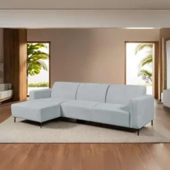 Hoekbank Ronald open eind links - Cremona 81 - 1,50 x 2,75 mtr breed