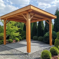 HomingXL Houten overkapping - Douglas - 300 x 400 cm