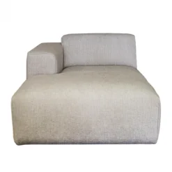 HomingXL 2-zits bank met lounge links Sintra - stof Rackham beige 05 - 204 cm