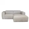 HomingXL 2-zits bank met lounge rechts Sintra - stof Rackham beige 05 - 204 cm
