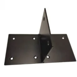 Houtverbinding T-stuk - verzinkt en zwart gepoedercoat - 145 x 293 mm