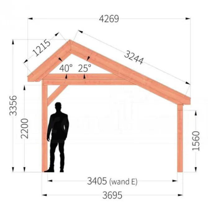 Kapschuur De Stee - 4 meter diep