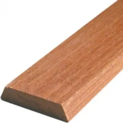 Koplat hardhout 1,2 x 3,3 x 245 cm