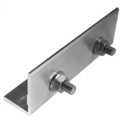 Koppelstuk met bout en moer aluminium tbv 43 x 40 aluminium Standaard onderbalk