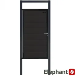 Kozijn aluminium antraciet gepoedercoat - Voor tuindeuren 90 cm