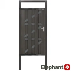 Kozijn aluminium antraciet gepoedercoat - Voor tuindeuren 90 cm