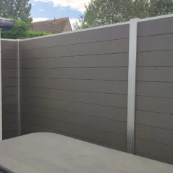 Lamel composiet Mix & Match rock grey 180 x 14 cm (2 stuks)