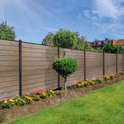 Lamel composiet Mix & Match Bicolor Douala zweeds rabat 180 x 14 cm (2 stuks)