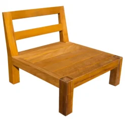 Lounge element met rug hardhout almendrillo Trinidad (68 x 68 x 74,5 cm)