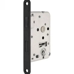 Magneet binnendeurslot zwart - dag- & nachtslot model 1266