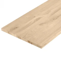 Massief werkblad - Eiken verlijmd - Dikte 2 cm - 2440 x 900 mm