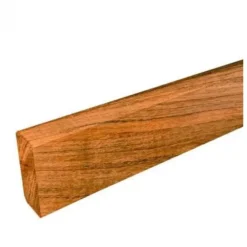 Open gevelbekleding hardhout Jatoba horizontaal 2,1 x 5,8 cm