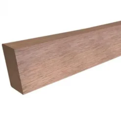 Open gevelbekleding hardhout Rhombus Cambara horizontaal 2,1 x 6,8 cm