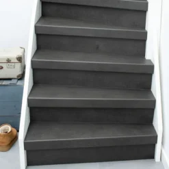 Overzettrede met neus (2 stuks) - PVC toplaag - Grafiet