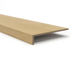 Overzettrede met neus (2 stuks) - PVC toplaag - Nougat oak