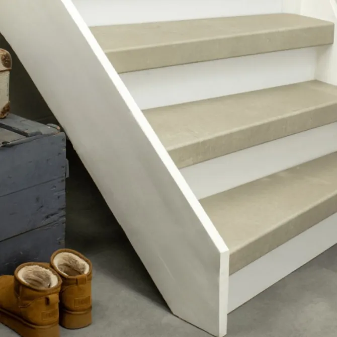 Overzettrede met neus (2 stuks) - PVC toplaag - Opaal