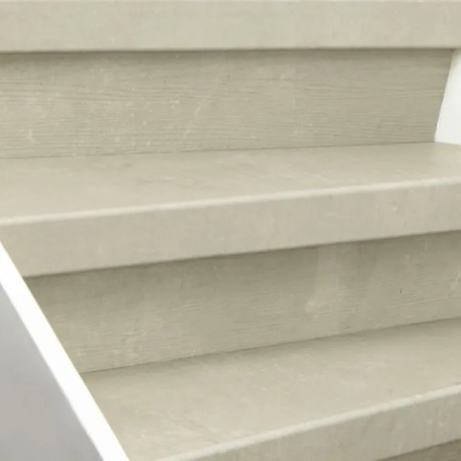 Overzettrede met neus (2 stuks) - PVC toplaag - Opaal