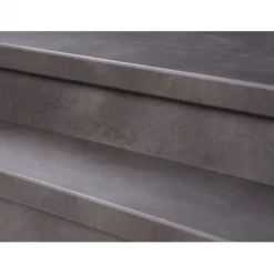 Overzettrede met neus (2 stuks) - PVC toplaag - Graniet