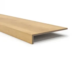 Overzettrede met neus (2 stuks) - PVC toplaag - Cashew oak