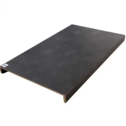 Overzettrede met neus (2 stuks) - PVC toplaag - Beton donker