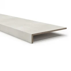 Overzettrede met neus (2 stuks) - PVC toplaag - Moon grey