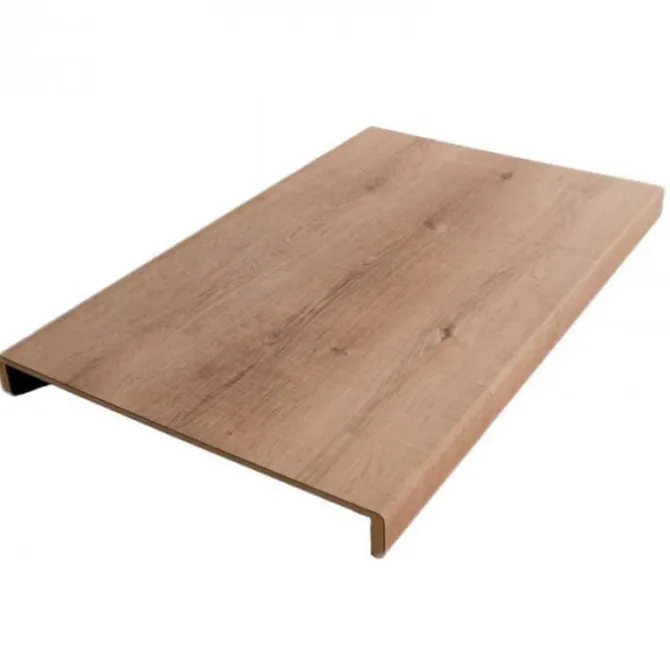 Overzettrede met neus (2 stuks) - PVC toplaag - Eik rustiek